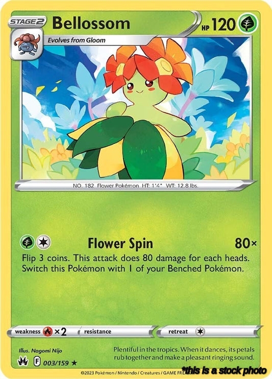 Rare Bellossom [003/159 Near Mint ]