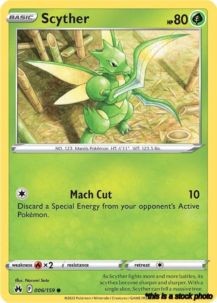 Common Scyther [006/159 Near Mint ]