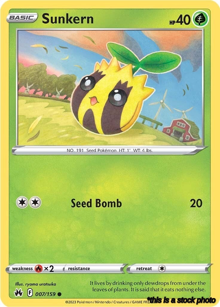 007/159 Sunkern Common Normal