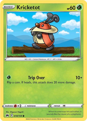 Common Kricketot [010/159 Near Mint ]