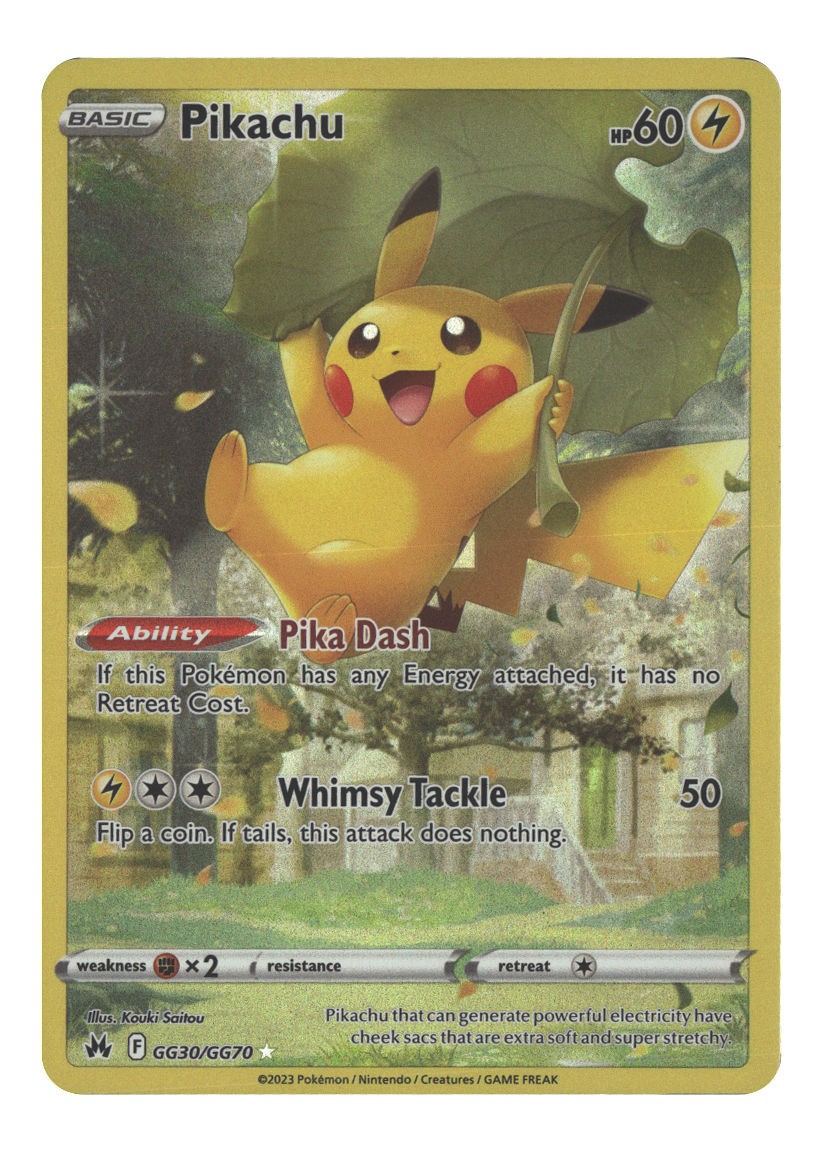 GG30/GG70 Pikachu Ultra Rare Holofoil