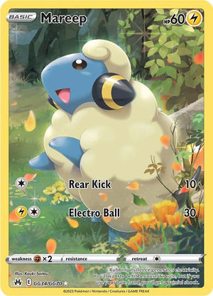 Ultra Rare Mareep [GG34/GG70 Near Mint ]