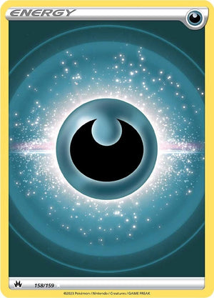 Ultra Rare Darkness Energy (Texture Full Art) [158/159 Near Mint ]
