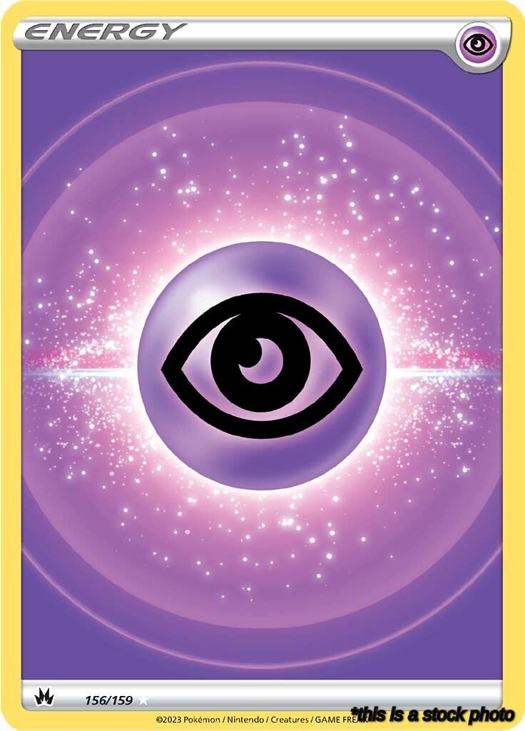 Ultra Rare Psychic Energy (Texture Full Art) [156/159 Near Mint ]
