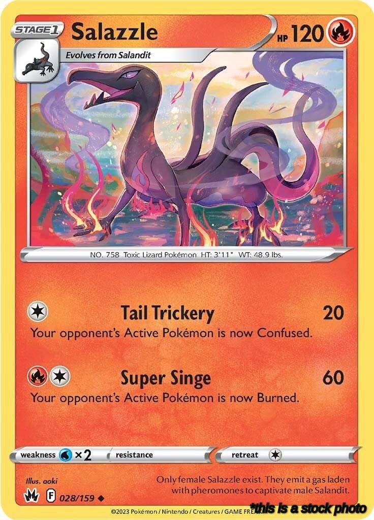 Uncommon Salazzle [028/159 Lightly Played ]