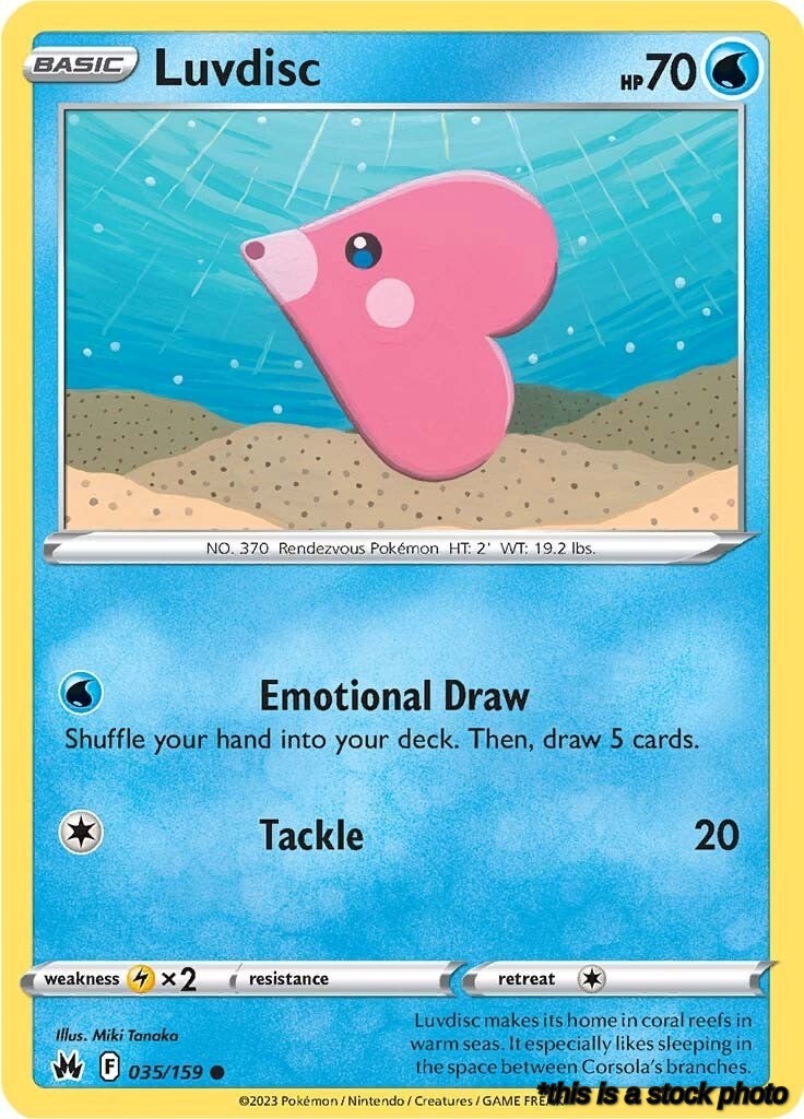 Normal Luvdisc [035/159 Lightly Played ]