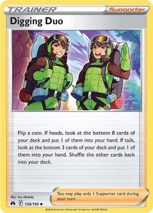 Uncommon Digging Duo [126/159 Near Mint ]