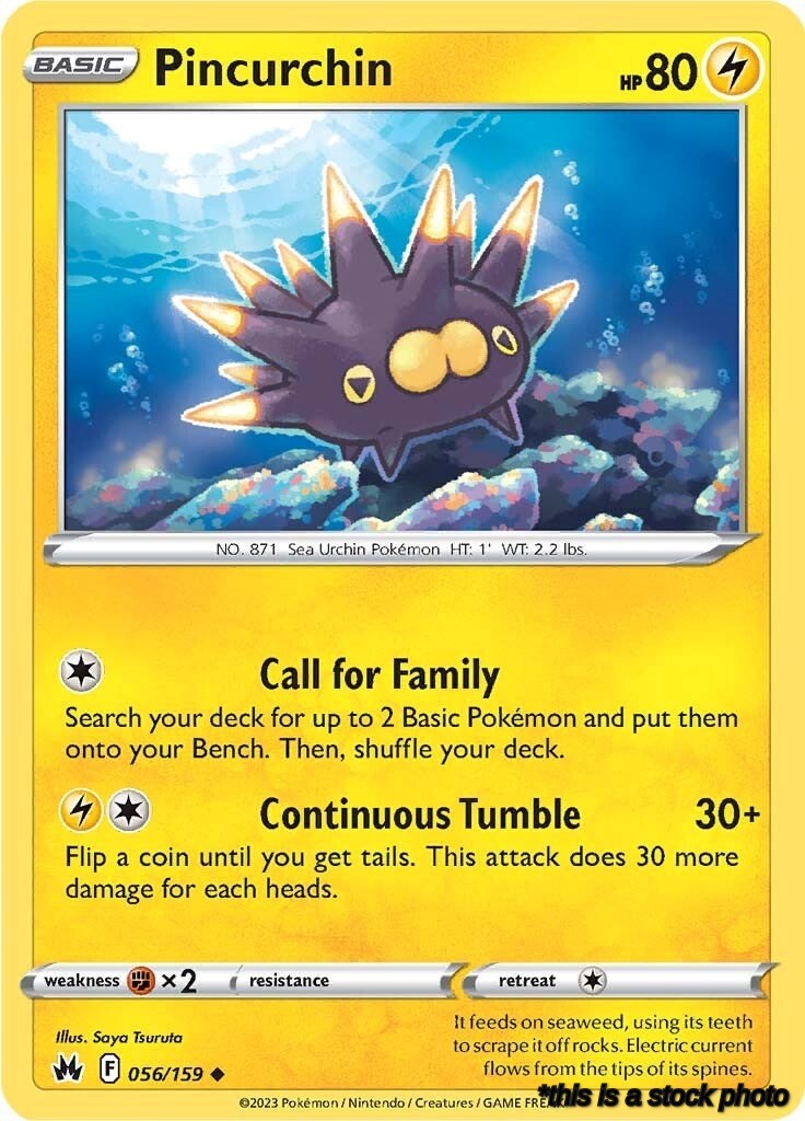 Uncommon Pincurchin [056/159 Near Mint ]