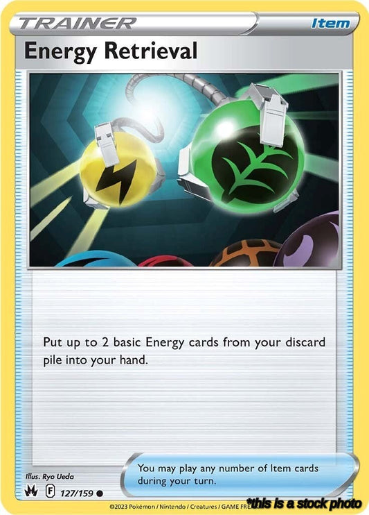 Reverse Holofoil Energy Retrieval [127/159 Lightly Played ]