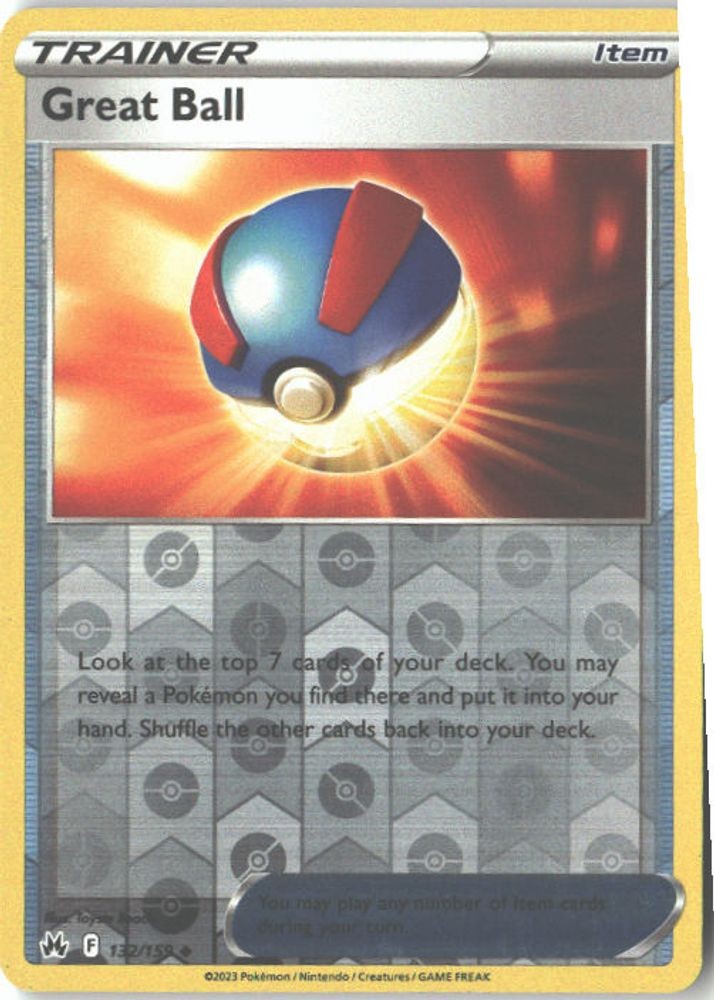 132/159 Great Ball Uncommon Reverse Holofoil