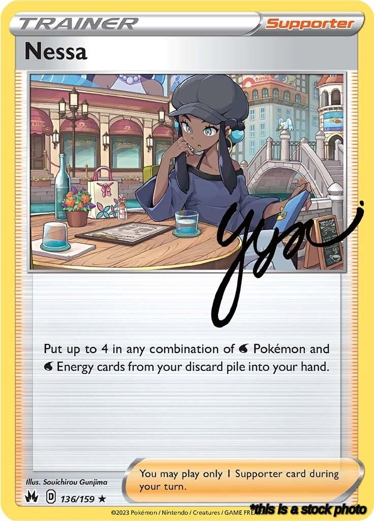 136/159 Nessa Holo Rare Reverse Holofoil