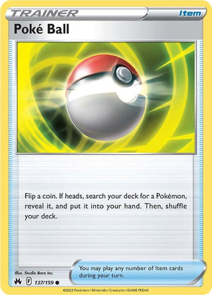 Common Poke Ball [137/159 Near Mint ]