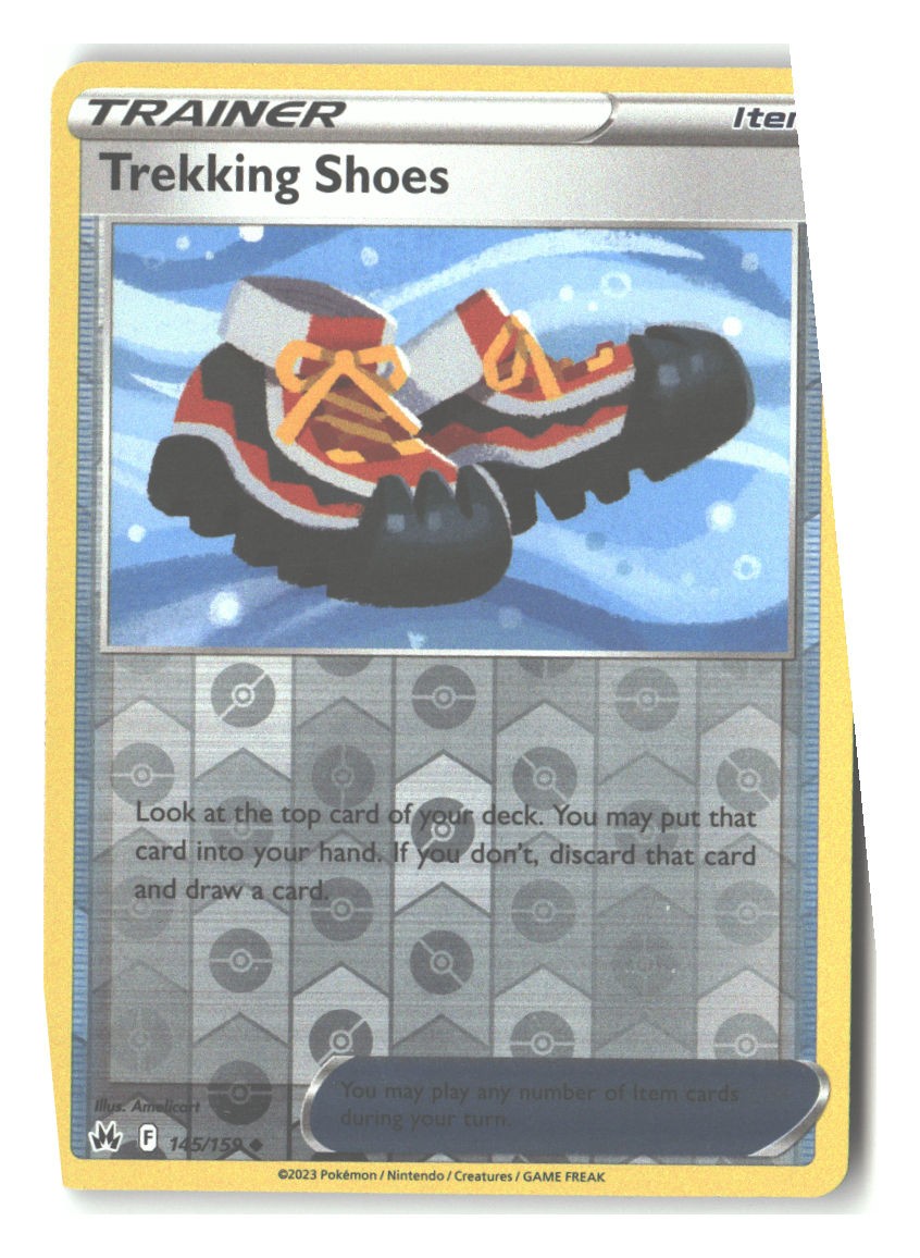 145/159 Trekking Shoes Uncommon Reverse Holofoil
