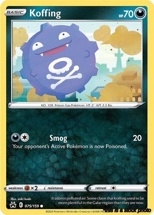 075/159 Koffing Common Normal