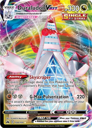 Ultra Rare Duraludon VMAX [104/159 Near Mint ]