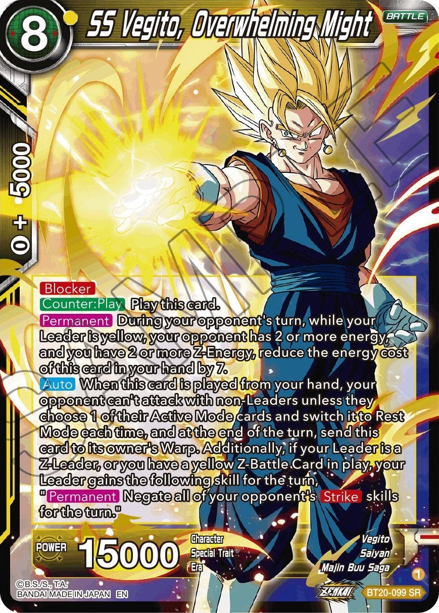 SS Vegito, Overwhelming Might