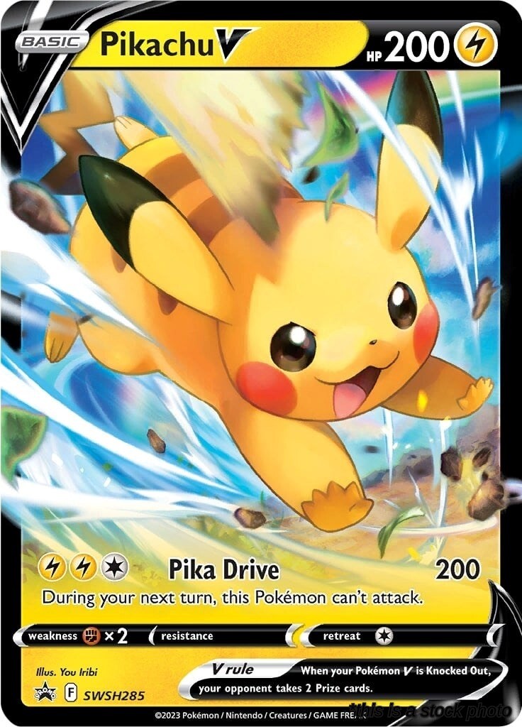 Holofoil Pikachu V - SWSH285 [SWSH285 Near Mint ]