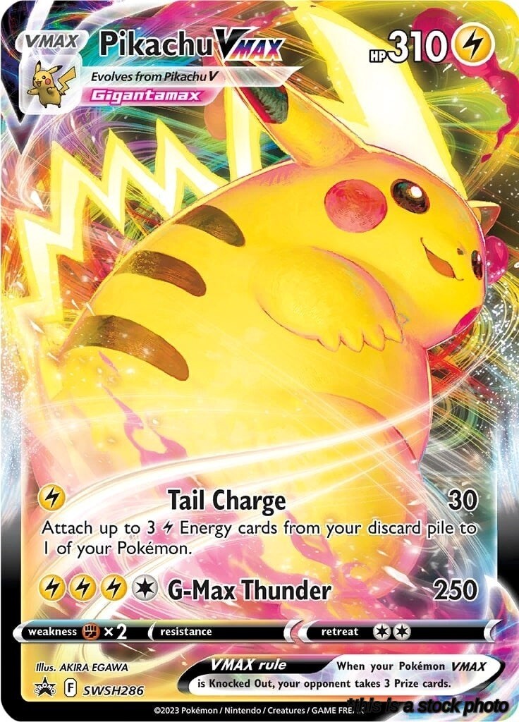 Holofoil Pikachu VMAX - SWSH286 [SWSH286 Near Mint ]