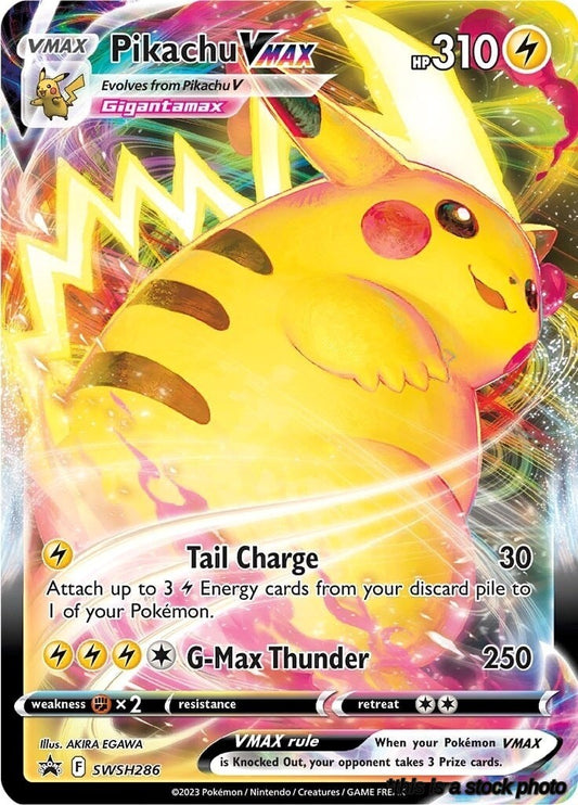 Holofoil Pikachu VMAX - SWSH286 [SWSH286 Lightly Played ]
