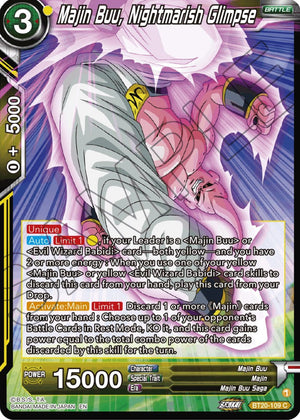 BT20-109 Majin Buu, Nightmarish Glimpse