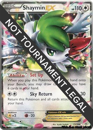 77/108 Shaymin EX - 2015 (Jacob Van Wagner) Ultra Rare Normal