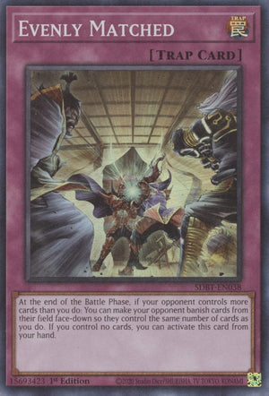 1st Edition Evenly Matched [SDBT-EN038 Near Mint] Super Rare