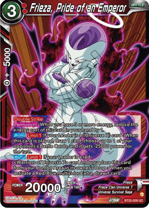 BT20-009 Frieza, Pride of an Emperor
