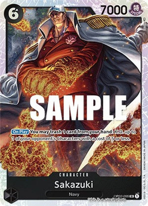 OP02-099 Sakazuki Super Rare
