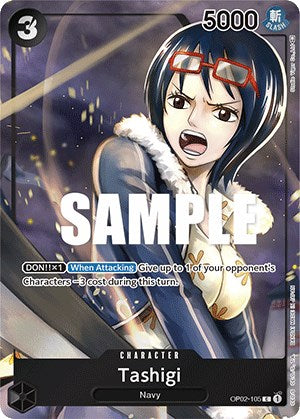 Tashigi (Box Topper) [OP02-105] Paramount War