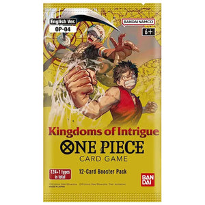 0 Kingdoms of Intrigue - Booster Pack One Piece Card Game Kingdoms of Intrigue