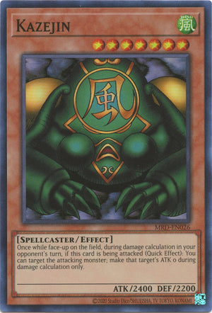 Unlimited Kazejin [MRD-EN026 Near Mint] Super Rare