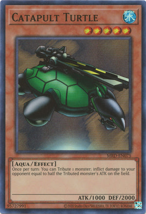 Unlimited Catapult Turtle [MRD-EN075 Near Mint] Super Rare