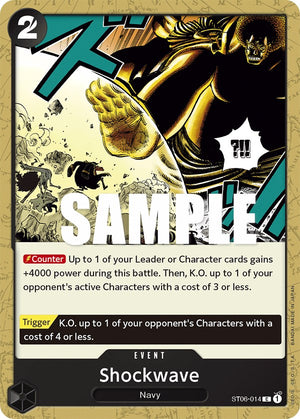 Shockwave [ST06-014] Starter Deck 6: Absolute Justice