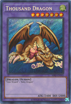 Unlimited Thousand Dragon [MRD-EN143 Near Mint] Secret Rare