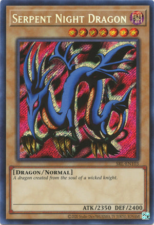 Unlimited Serpent Night Dragon [SRL-EN103 Near Mint] Secret Rare