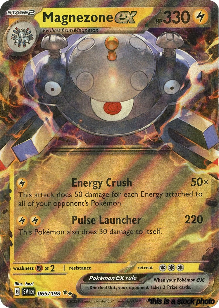 Double Rare Magnezone ex - 065/198 [065/198 Lightly Played ]