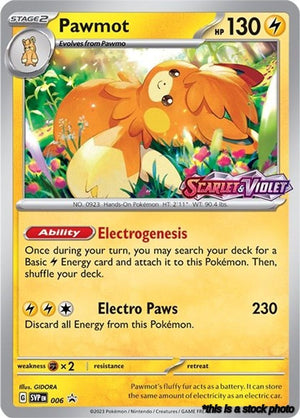 006 Pawmot (Prerelease) Promo Holofoil
