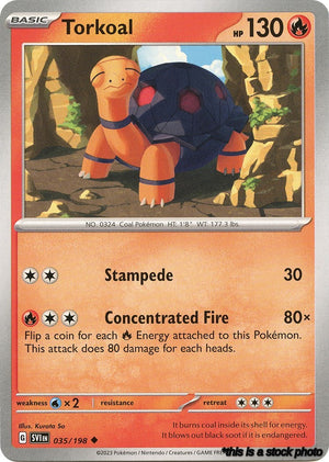 Uncommon Torkoal [035/198 Near Mint ]