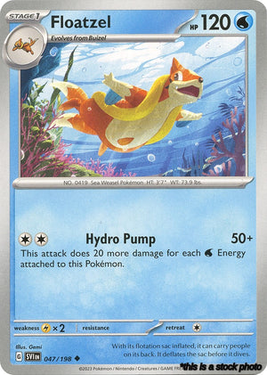 Normal Floatzel [047/198 Near Mint ]