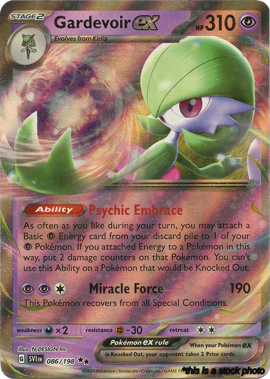 Double Rare Gardevoir ex - 086/198 [086/198 Lightly Played ]