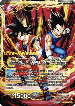 BT20-084 SS Vegito // Son Goku & Vegeta, Path to Victory