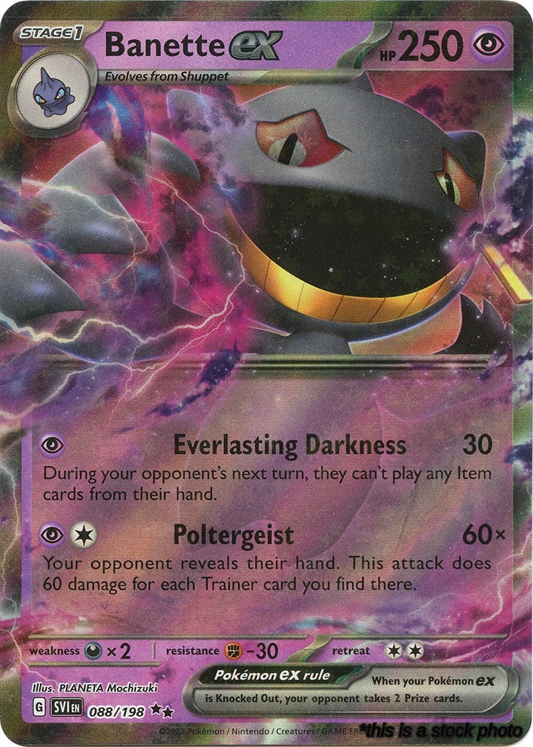 Holofoil Banette ex - 088/198 [088/198 Lightly Played ]