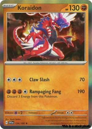 Holofoil Koraidon [124/198 Near Mint ]