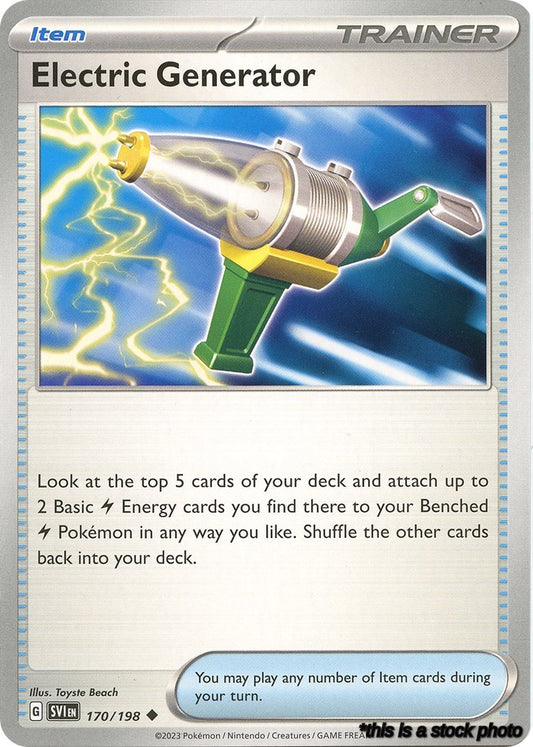 Uncommon Electric Generator [170/198 Near Mint ]