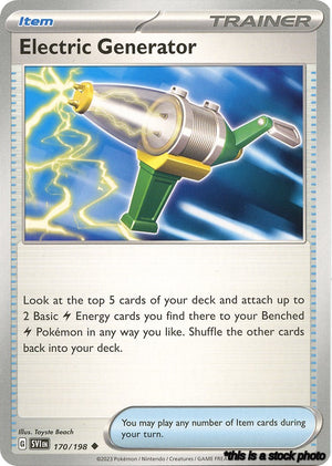 Uncommon Electric Generator [170/198 Damaged ]
