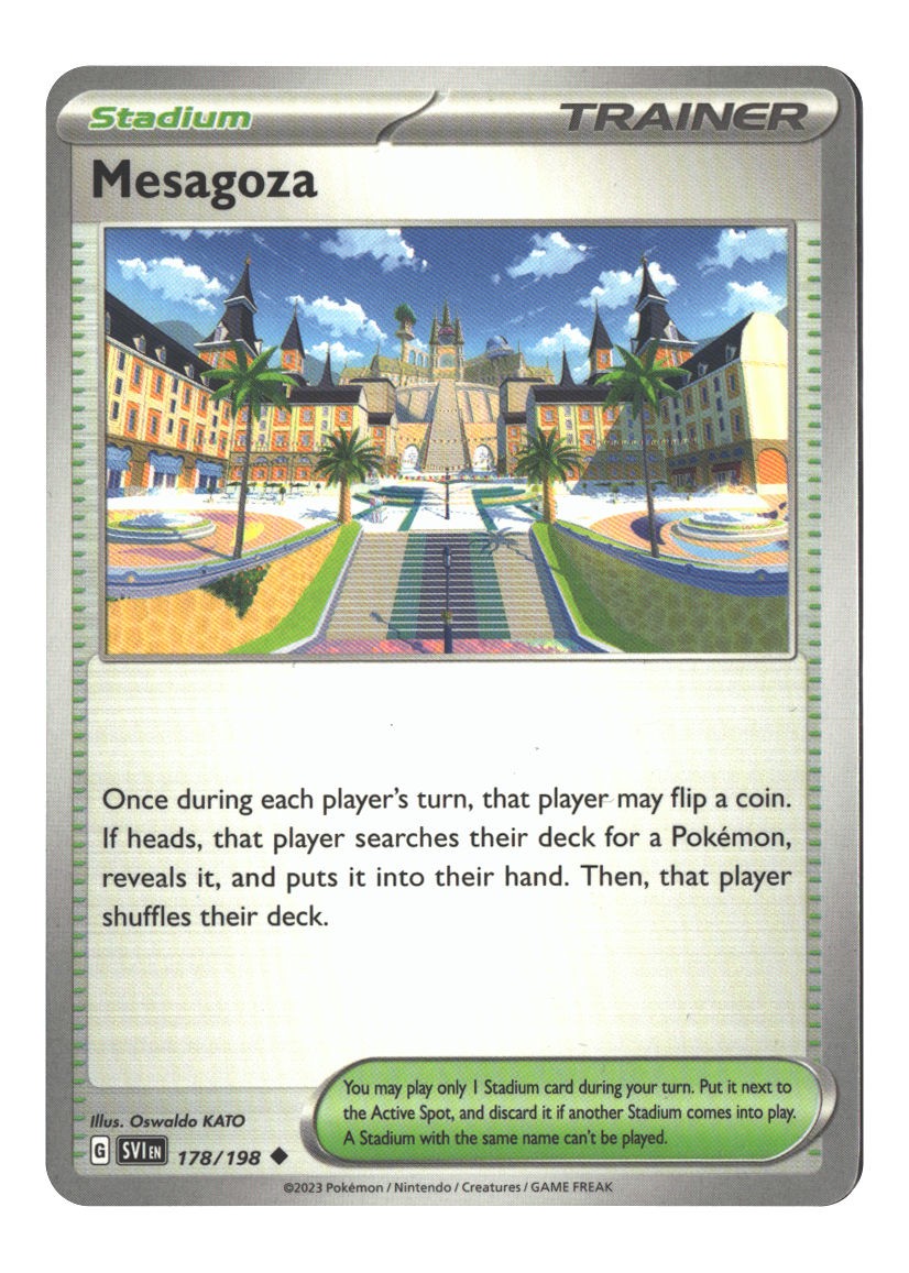 178/198 Mesagoza Uncommon Normal Lightly Played