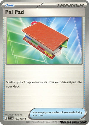 Reverse Holofoil Pal Pad [182/198 Near Mint ]