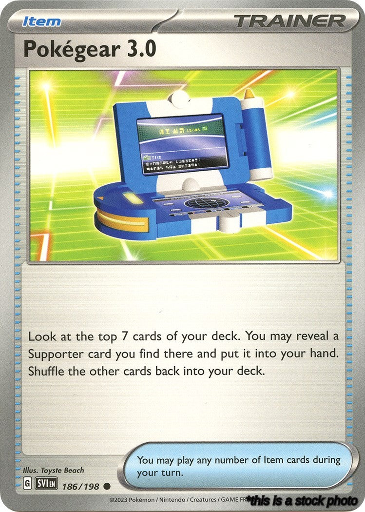 Common Pokegear 3.0 [186/198 Near Mint ]