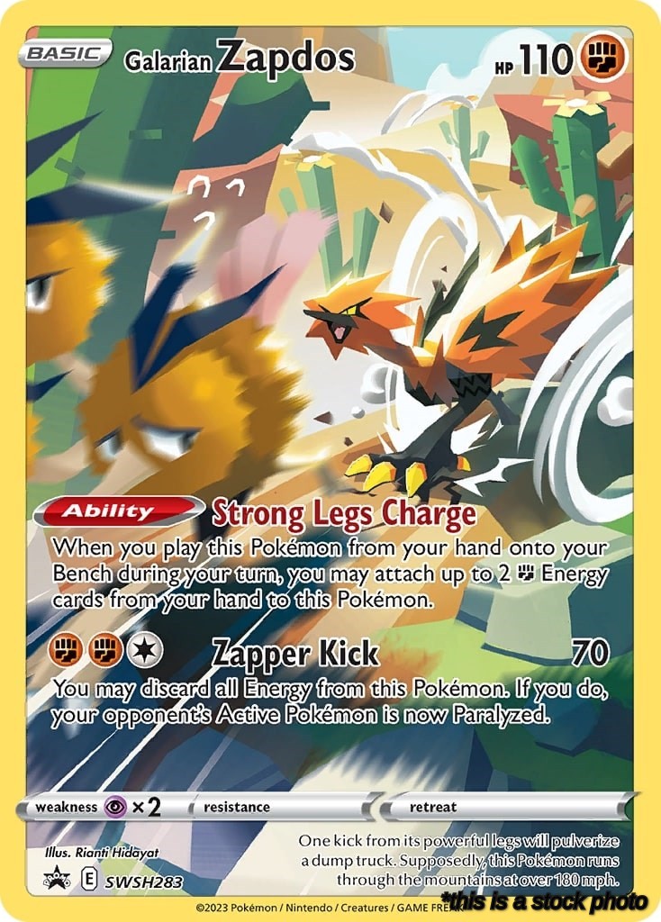 Galarian Zapdos - SWSH283
