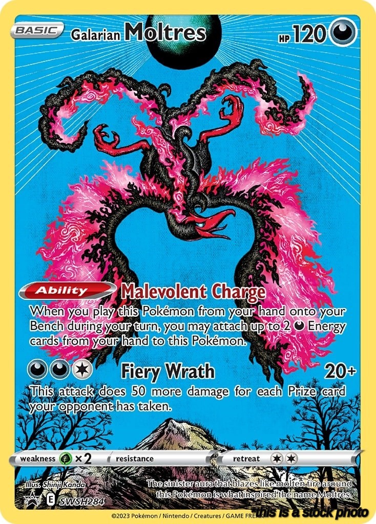 Promo Galarian Moltres - SWSH284 [SWSH284 Near Mint ]